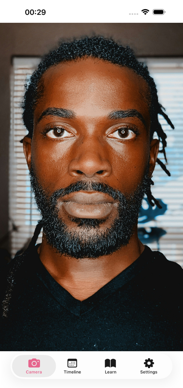 Camera capture with overlay